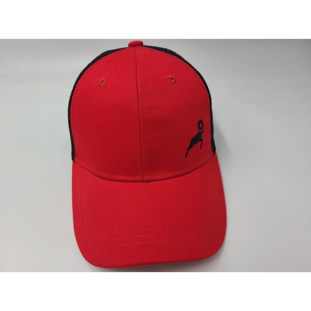 Razor-Back Professional Tools Ram Tool Mesh Trucker Snapback Hat Cap Red Black
